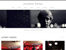 Tablet Screenshot of jonathan-parker.com